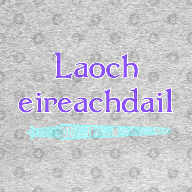 Gaelic Beautiful Warrior - Laoch eireachdail by onepony